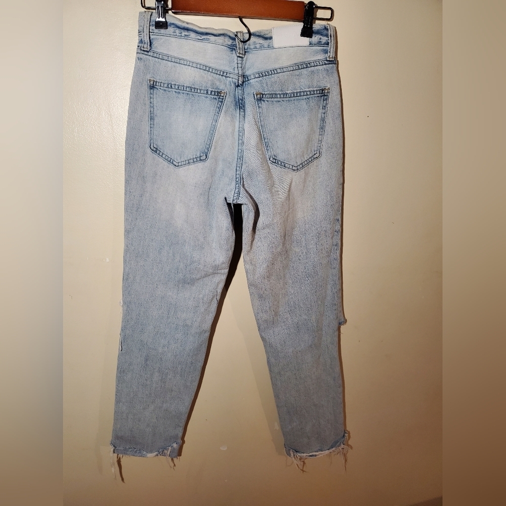 Pistola Presley High Rise Relaxed Roller Jeans Size 25 - Picture 4 of 8